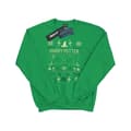 Miniatyrbilde 1 av 3: Harry Potter Mens Christmas Pattern Sweatshirt