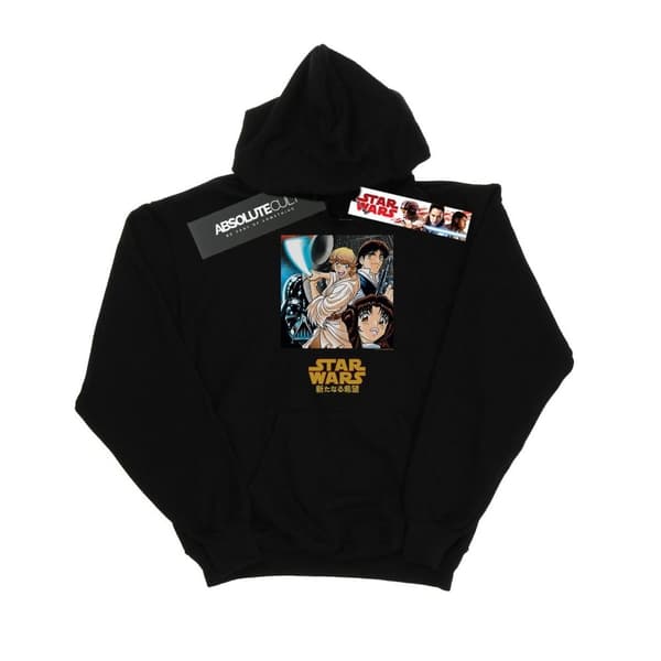 Star Wars Mens Anime Poster Hoodie