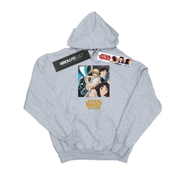 Star Wars Mens Anime Poster Hoodie