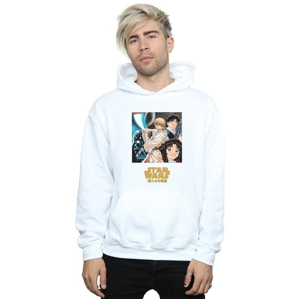 Star Wars Mens Anime Poster Hoodie