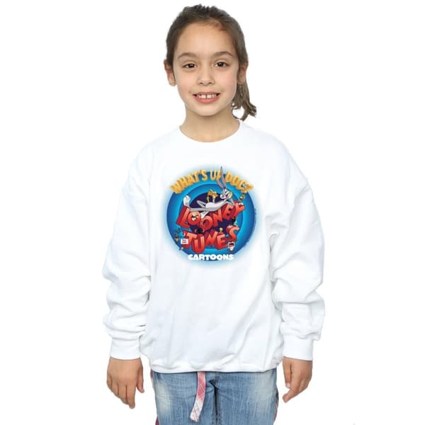 Looney Tunes Girls Cartoons What´s Up Doc Circle Sweatshirt