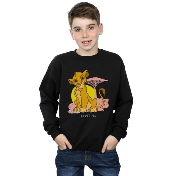 Disney Pojkar Lejonkungen Simba - Sweatshirt i pastell