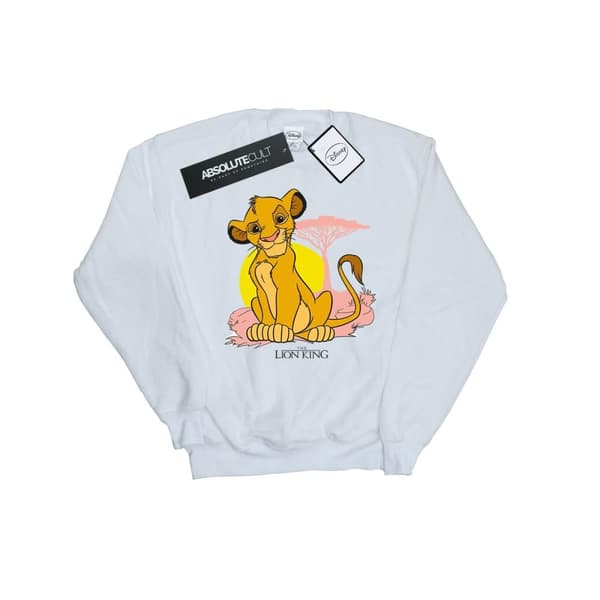Disney Pojkar Lejonkungen Simba - Sweatshirt i pastell