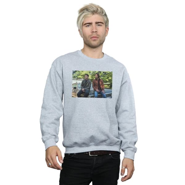 Supernatural Mens Impala Brothers Sweatshirt