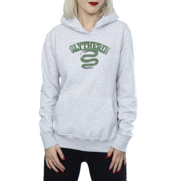 Harry Potter Womens/Ladies Slytherin Sport Emblem Hoodie