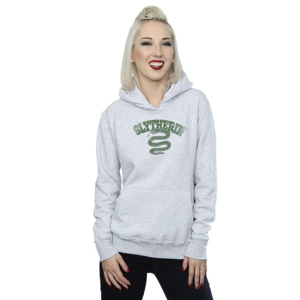 Harry Potter Womens/Ladies Slytherin Sport Emblem Hoodie