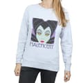 Miniatyrbilde 3 av 5: Disney Womens/Ladies Maleficent Cropped Head Sweatshirt