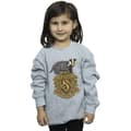 Miniatyrbild 2 av 3: Harry Potter Hufflepuff Sketch Crest-tröja för flickor