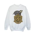 Miniatyrbilde 1 av 3: Harry Potter Girls Hufflepuff Sketch Crest Sweatshirt