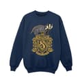 Miniatyrbilde 1 av 3: Harry Potter Girls Hufflepuff Sketch Crest Sweatshirt