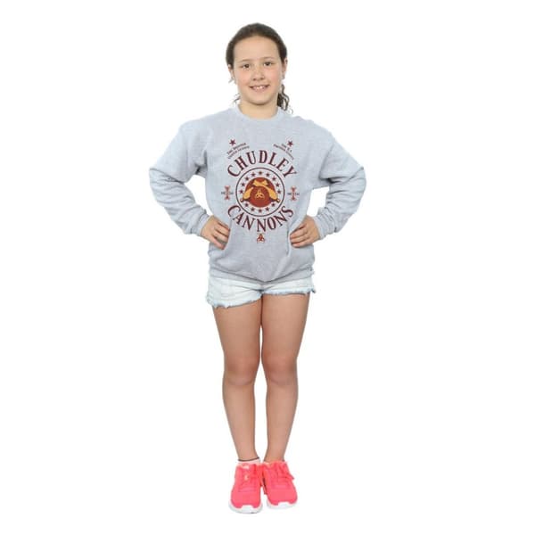 Harry Potter Girls Chudley Cannons Logo Sweatshirt