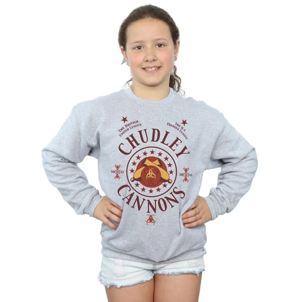 Harry Potter Girls Chudley Cannons Logo Sweatshirt