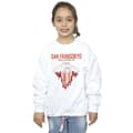 Miniatyrbild 2 av 3: Disney Big Hero 6 Baymax San Fransokyo Heart Sweatshirt för flickor
