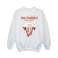 Miniatyrbild 1 av 3: Disney Big Hero 6 Baymax San Fransokyo Heart Sweatshirt för flickor