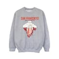 Miniatyrbild 1 av 3: Disney Big Hero 6 Baymax San Fransokyo Heart Sweatshirt för flickor