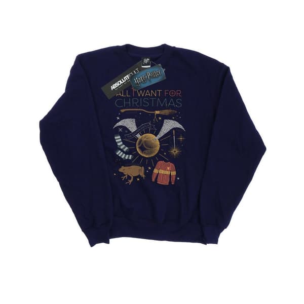 Harry Potter Mens All I Want For Christmas Sweatshirt