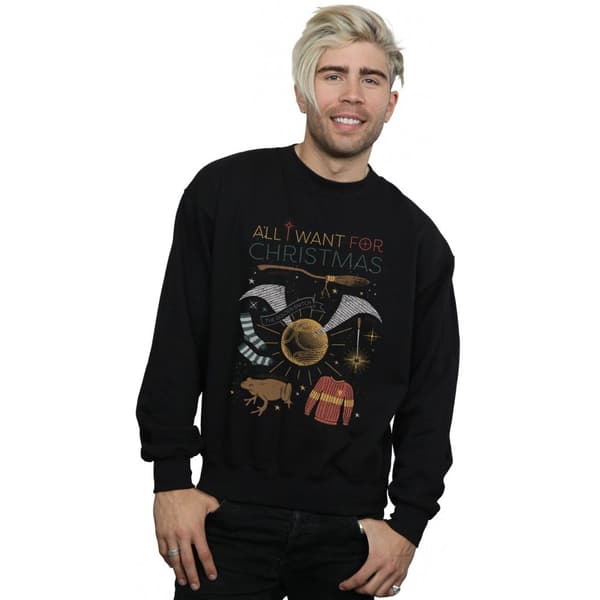 Harry Potter Mens All I Want For Christmas Sweatshirt