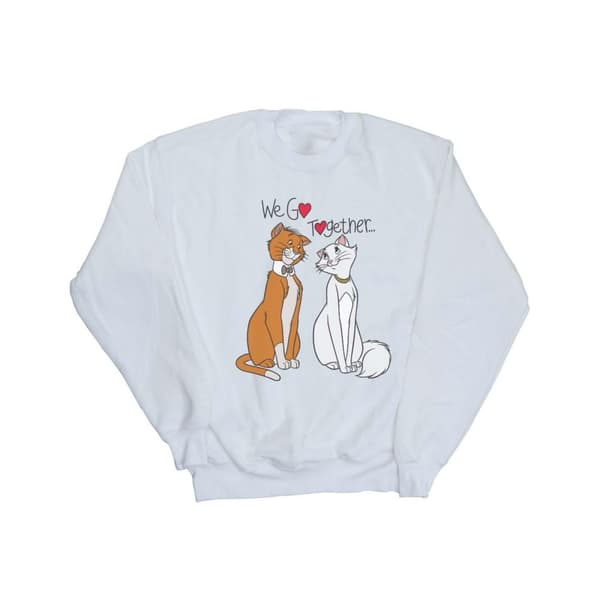 Disney Womens/Ladies The Aristocats We Go Together Sweatshirt