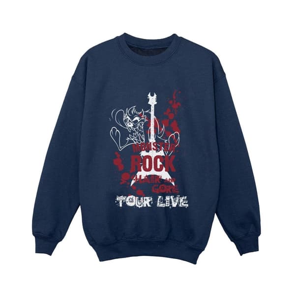 Looney Tunes Boys Taz Monster Rock Sweatshirt