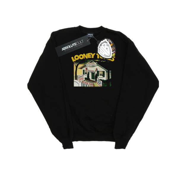 Looney Tunes Mens Elmer Fudd Welcome Easter Rabbit Sweatshirt