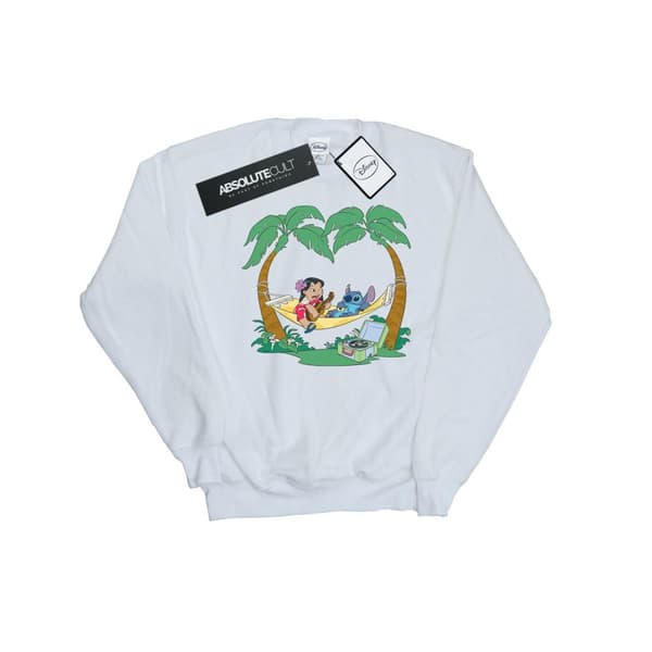 Disney Womens/Ladies Lilo And Stitch Play Some Music Sweatshirt
