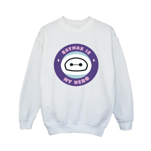 Disney Boys Big Hero 6 Baymax My Hero Pocket Sweatshirt