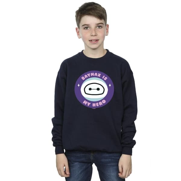 Disney Boys Big Hero 6 Baymax My Hero Pocket Sweatshirt
