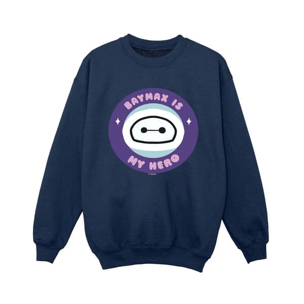 Disney Boys Big Hero 6 Baymax My Hero Pocket Sweatshirt