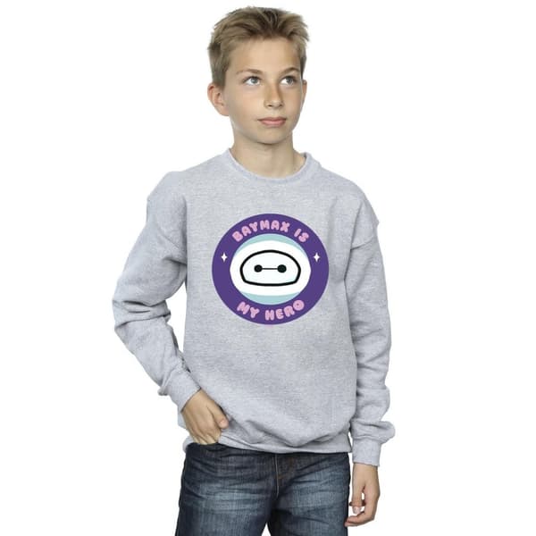 Disney Boys Big Hero 6 Baymax My Hero Pocket Sweatshirt