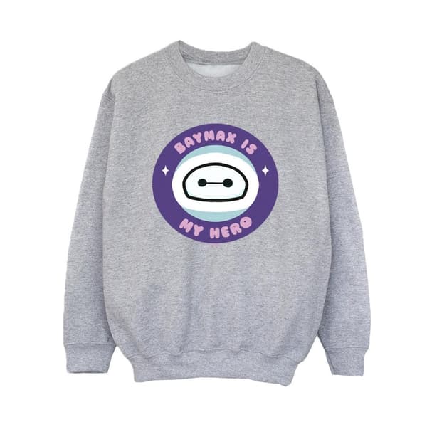 Disney Boys Big Hero 6 Baymax My Hero Pocket Sweatshirt