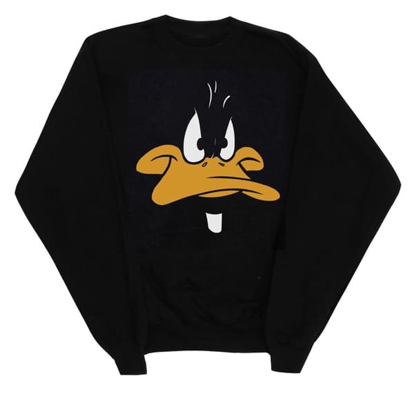 Looney Tunes Boys Daffy Duck Big Face Sweatshirt