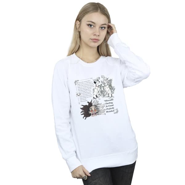 Disney Dam/Tjej 101 Dalmatiner Miserable Darling Sweatshirt