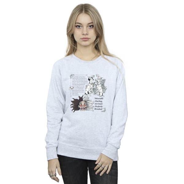 Disney Dam/Tjej 101 Dalmatiner Miserable Darling Sweatshirt
