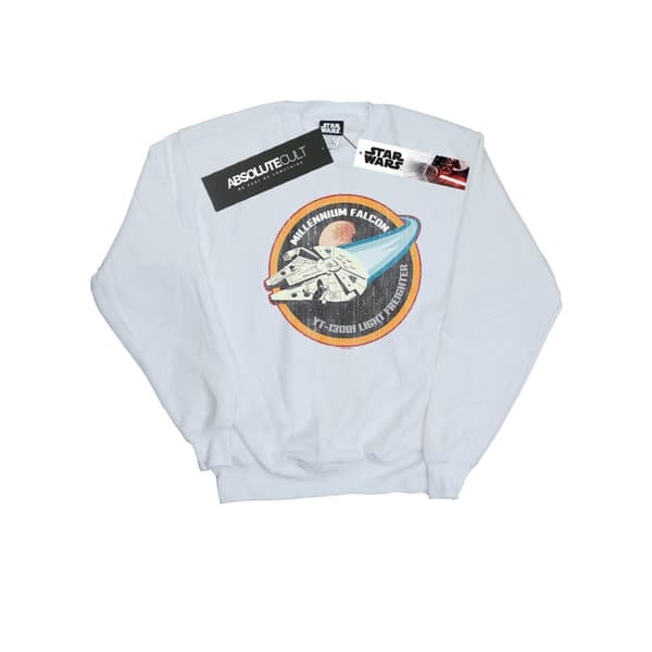 Star Wars Girls Millennium Falcon Badge Sweatshirt