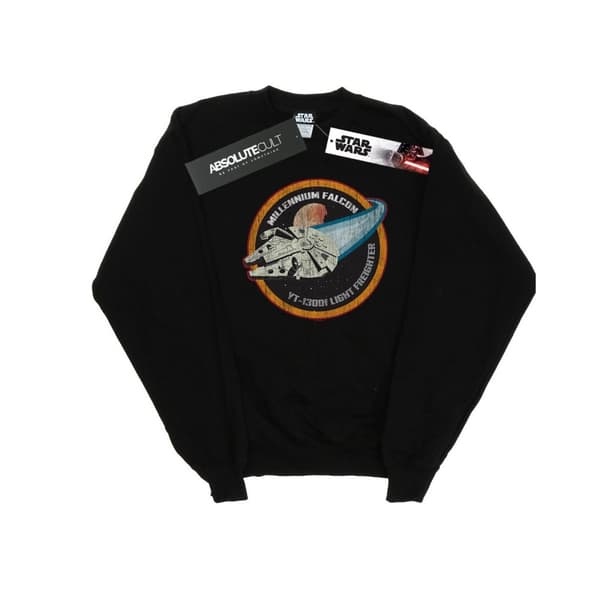Star Wars Girls Millennium Falcon Badge Sweatshirt