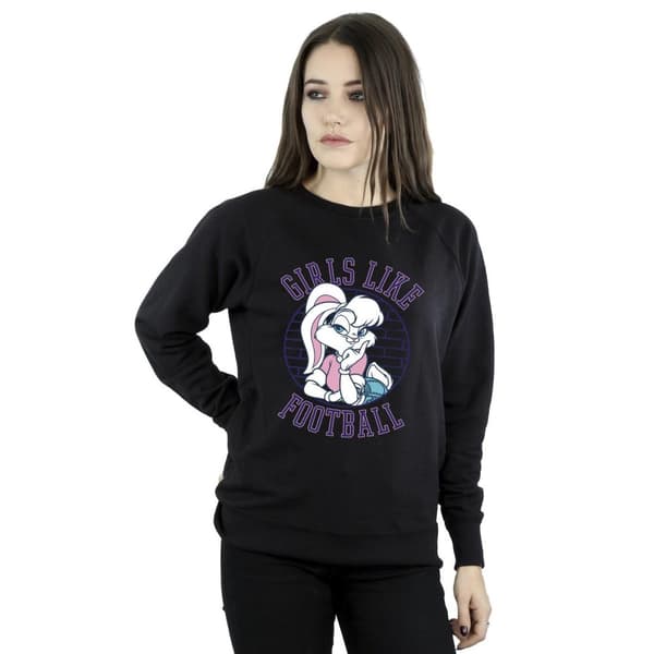 Looney Tunes Dam/Tjej Lola Bunny Girls Like Football Sweatshirt