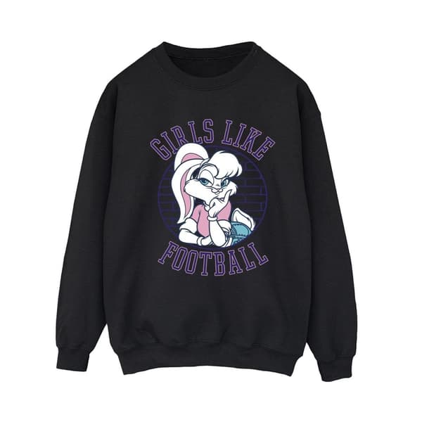 Looney Tunes Dam/Tjej Lola Bunny Girls Like Football Sweatshirt