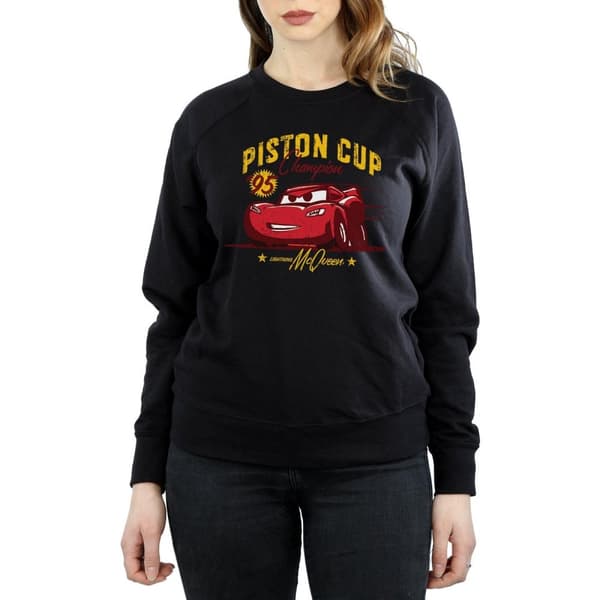 Disney Womens/Ladies Cars Piston Cup Champion Sweatshirt