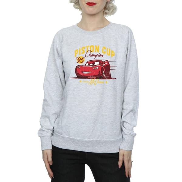 Disney Womens/Ladies Cars Piston Cup Champion Sweatshirt