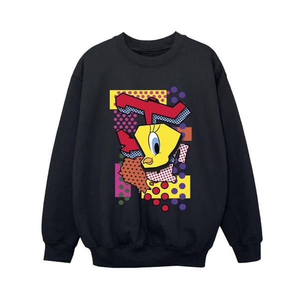 Looney Tunes Boys Tweety Pop Art Sweatshirt