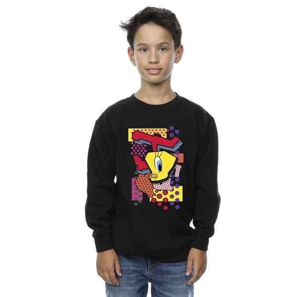 Looney Tunes Boys Tweety Pop Art Sweatshirt