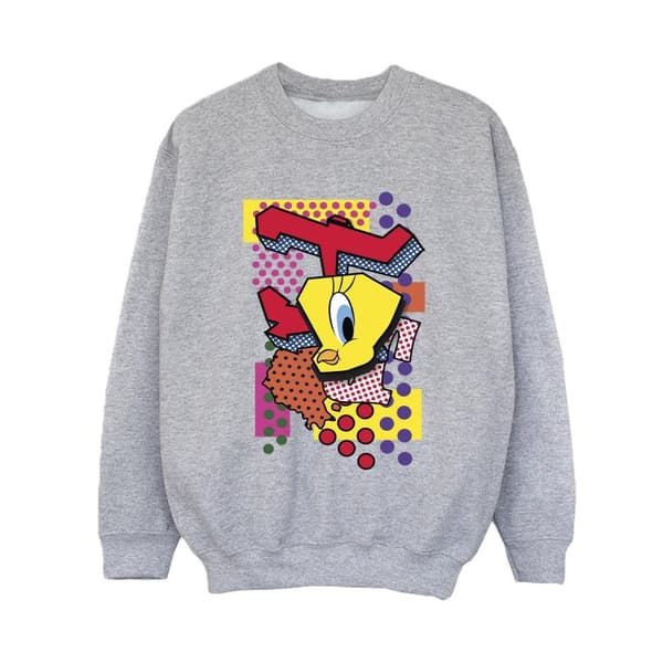 Looney Tunes Boys Tweety Pop Art Sweatshirt