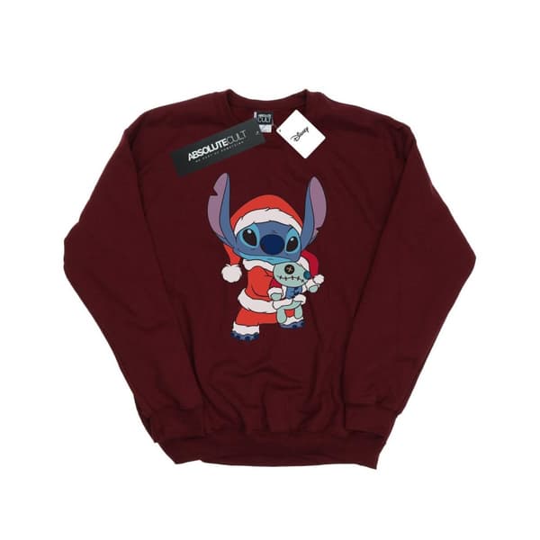 Disney Womens/Ladies Lilo And Stitch Stitch Christmas Sweatshirt