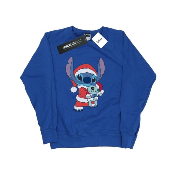 Disney Womens/Ladies Lilo And Stitch Stitch Christmas Sweatshirt