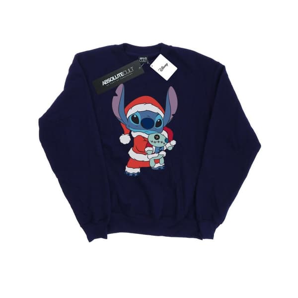 Disney Womens/Ladies Lilo And Stitch Stitch Christmas Sweatshirt