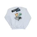 Miniatyrbilde 1 av 5: Harry Potter Womens/Ladies Hogwarts Painted Crest Sweatshirt