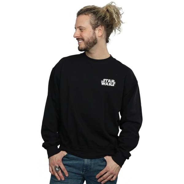 Star Wars Mens Logo Badge Sweatshirt