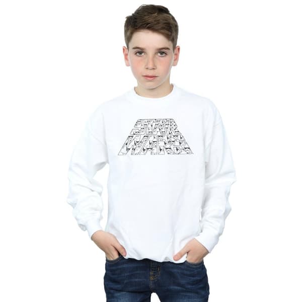 Star Wars: The Rise of Skywalker Boys Star Wars The Rise Of Skywalker Trooper Filled Logo Sweatshirt