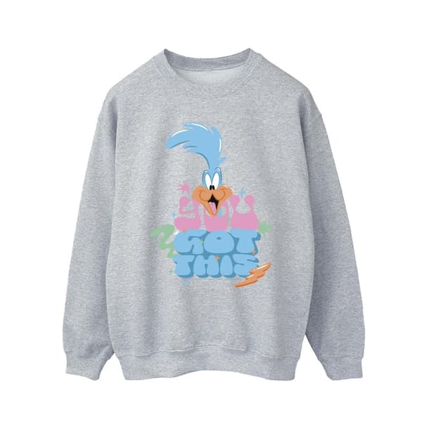 Looney Tunes Mens Roadrunner You Got This Sweatshirt