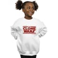Miniatyrbild 2 av 3: Star Wars Sweatshirt med Clone Wars-logotyp för flickor